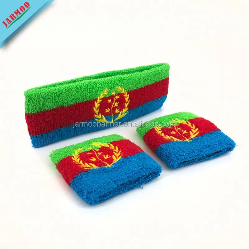 Мягкая спортивная повязка с эритрейским флагом