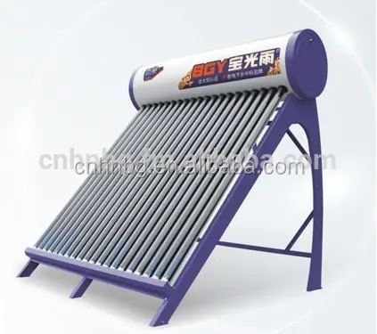 100L-500L Non-Pressurized Vacuum Tube Solar Water Heater