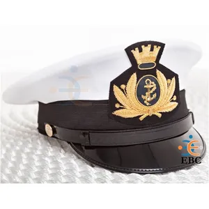 หมวกแก๊ปทรงแหลม ทำจากขนสัตว์ 100% เป็นมิตรกับสิ่งแวดล้อม สำหรับกิจกรรมกลางแจ้ง รับผลิตตามแบบ (OEM) ปักโลโก้ได้ตามต้องการ เหมาะสำหรับกัปตันและเจ้าหน้าที่ ขายส่ง - Product Image 1