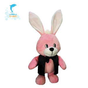 Morbido <span class=keywords><strong>rosa</strong></span> lunghe orecchie di <span class=keywords><strong>coniglio</strong></span> di <span class=keywords><strong>peluche</strong></span> giocattoli di <span class=keywords><strong>peluche</strong></span> ripiene animali - Product Image 1