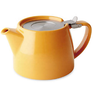Bulk European Style Cheap Price Small Orange Colored Small Porcelain <strong>Teapots</strong> <strong>for</strong> <strong>Sale</strong> - Product Image 3