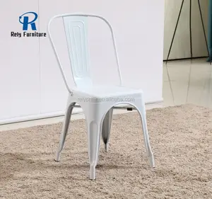 Chinese wholesale manufacturer iron metal table chair used for dining cheap restaurant furniture