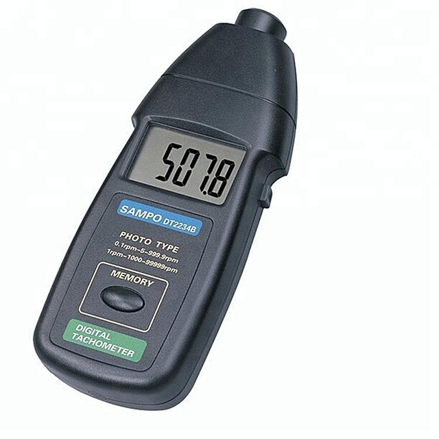 Non-contact Digital Handheld Photoelectric Tachometer DT-2234B