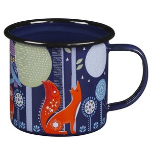 2019 Custom Matte Black <strong>Cool</strong> Cartoon Enamel Camping <strong>Mug</strong> for Promotion - Product Image 6