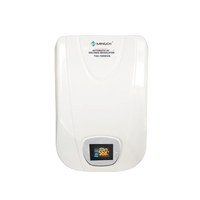 Stabilisateur de tension MINGCH House Svr 5000va Régulateur de puissance 10000w 10kva 240v Monophasé avec écran numérique LED LCD