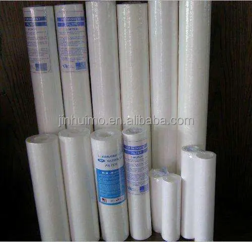 5 micron filter 20 inch sediment melt blown pp filter cartridge for whole house water filter system