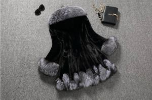 <span class=keywords><strong>Cappotto</strong></span> e Parka da Donna in Pelliccia Sintetica <span class=keywords><strong>di</strong></span> <span class=keywords><strong>Visone</strong></span> Bianco e Nero <span class=keywords><strong>con</strong></span> <span class=keywords><strong>Cappuccio</strong></span> - Product Image 5