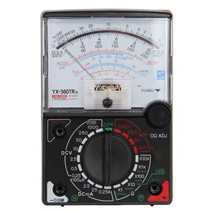 Yx-360trn Analog Multimeter Voltase Pengukur Arus Meter Tanpa Baterai