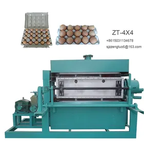 Réutilisation de la machine de moulage de papier de rebut pour la fabrication de carton d'oeufs de plateau d'oeufs