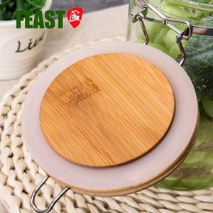 Fiesta swing frascos de vidrio de almacenamiento, clip de vidrio, frascos decorativos frascos de vidrio de alimentos - Product Image 5