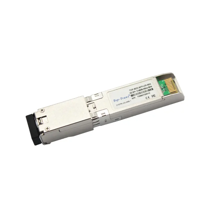 Émetteur-récepteur optique de métro 1550nm, paniers extensibles 10G, compatible avec ffp +/SFP +/SFP, 80KM