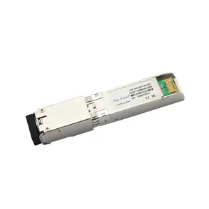 10G BIDI 80กม. SFP + ตัวรับส่งสัญญาณแสง1550nm LC/SC 10G XFP/SFP +/SFP