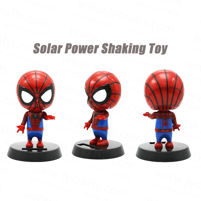 Лидер продаж, подарок для автомобиля, Рождественская игрушка, супергерои marvel, танцевальная игрушка на солнечной батарее