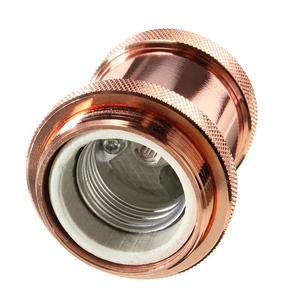 Luminaires suspendus pour décoration <span class=keywords><strong>de</strong></span> plafond, support <span class=keywords><strong>de</strong></span> lampe en laiton Vintage, Base E27 avec matériel en métal et câble en tissu tressé <span class=keywords><strong>de</strong></span> 1M - Product Image 5