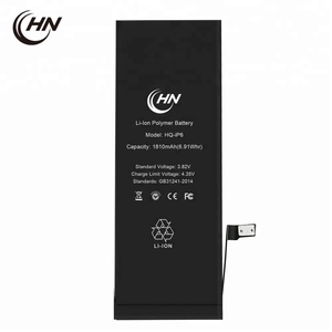 Chine Usine Gros 0 cycle 1810 mah 3.8 v lipo <span class=keywords><strong>batterie</strong></span> Pour iPhone6, 6g - Product Image 1