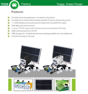 Complete <strong>Solar</strong> <strong>Panel</strong> System Home <strong>Solar</strong> <strong>Panel</strong> <strong>Kit</strong> 10W - Product Image 4