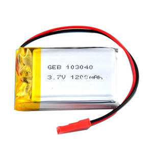 Batería Recargable de Polímero de Litio de 3.7v y 1200mah para Cámara <span class=keywords><strong>Digital</strong></span>, Modelo 103040 - Product Image 1