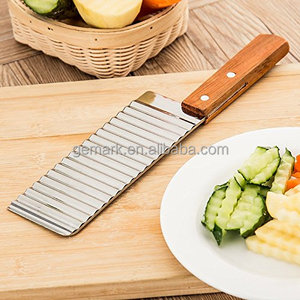 Cuisine outils Lame Ondulée Français Fry Cutter De Pommes De Terre Légumes Cutter Outil De <span class=keywords><strong>Coupe</strong></span> - Product Image 4