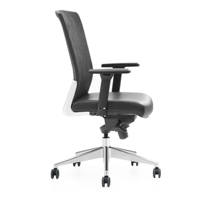 Grosir Murah Furnitur Kantor Manajer Jaring Modern Yang Dapat Disesuaikan Kursi Staf Ergonomis Mewah Bagian Tengah Belakang - Product Image 4