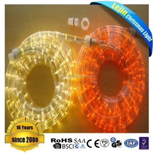 2016 nouveau produit de noël étanche IP65 ronde 3 fil multicolore extérieure led rope light - Product Image 3