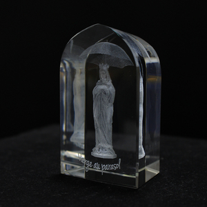 Lumières nocturnes LED de la meilleure qualité, cristal de communion, fête sainte, cube de cristal laser 3D, souvenirs de baptême, <span class=keywords><strong>cadeau</strong></span> de retour - Product Image 6