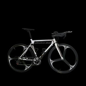 Vélo de course SL-RC27182-16S 700C 8 vitesses, <span class=keywords><strong>VTT</strong></span> 8 vitesses, levier de vitesses, freinage V-Brake, pédale en alliage d'aluminium et acier standard - Pas cher - Product Image 2