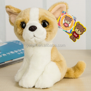 Populaire élément de marketing en peluche chien en peluche cadeau gotgift jouets grosse tête chien en peluche personnalisé jouet - Product Image 1