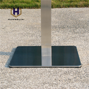 Usine <span class=keywords><strong>prix</strong></span> <span class=keywords><strong>carré</strong></span> en acier inoxydable <span class=keywords><strong>pied</strong></span> de table châssis restaurant table cadre Café de loisirs chambre clubs jambes - Product Image 5