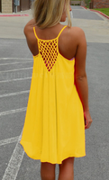 Robe en mousseline de soie pour femmes, style d'été, vêtements de plage grande taille, robe d'été fluorescente
