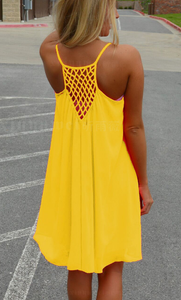 Abito da donna in voile di chiffon stile estivo abbigliamento donna <span class=keywords><strong>plus</strong></span> <span class=keywords><strong>size</strong></span> abito da spiaggia abito estivo femminile fluorescente - Product Image 4