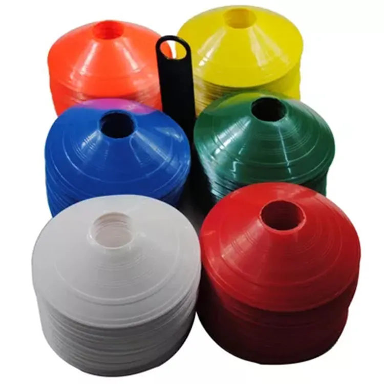 Pro Disc Agility Football Training Cones PE Rugby Markers