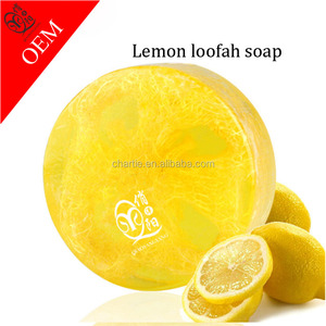 Limone e Aloe Vera fatti a mano naturale saponi lofah olio essenziale umido <span class=keywords><strong>sapone</strong></span> doccia <span class=keywords><strong>sapone</strong></span> detergente sapori di frutta all'ingrosso - Product Image 2