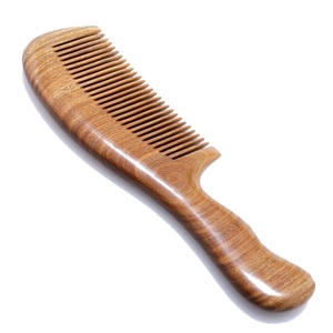 Pettine per baffi e pidocchi in legno di buona vendita con manico lungo - Product Image 1