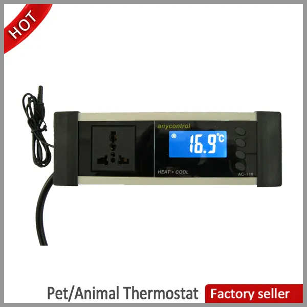 RINGDER AC-110 Digital Thermostat Temperature Controller Reptile For Sale