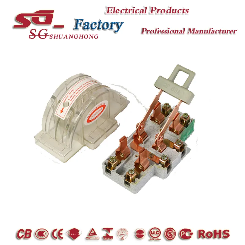 Hk11 interruptor de faca de duas vias, com duas entradas