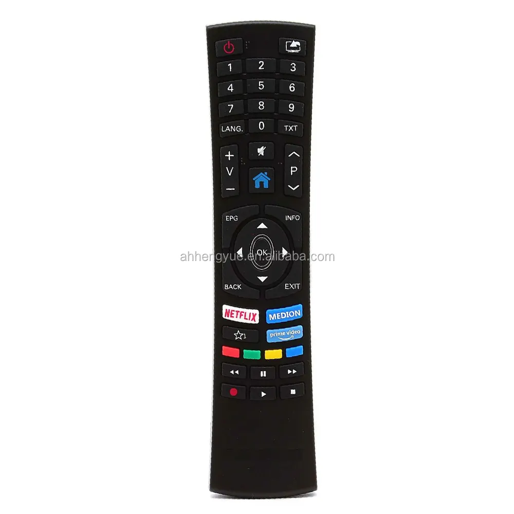Smart Tv Afstandsbediening Voor Medion RC1822 Smart Tv Afstandsbediening Met Netflix, Medion, Prime Video