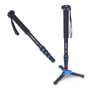 Manbily A-222インチ写真カメラ自撮り棒軽量ポータブル三脚スタンドホルダーAlpenstock Unipod <span class=keywords><strong>Monopod</strong></span> Black - Product Image 4