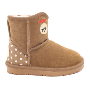 Invierno colorido mayor de China hermoso y de moda los niños nieve botas Zapatos JLX-CF-06 - Product Image 2