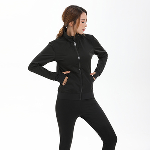 Trajes de sudor de 2 piezas hechos a medida, sudor, Yoga, Ciclo de sudor acelerado, chaqueta de manga larga y pantalón, conjunto de Sauna para adultos - Product Image 1