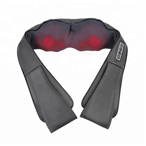 Shiatsu Nacken-und Schulter vibrierendes Rücken massage gerät mit Heizung Massage gerät für den unteren Rücken Schnur loses Nacken massage gerät mit Wärme - Product Image 4