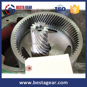 Helis açısı 26 derece modülü 4 iç helisel dişli - Product Image 4