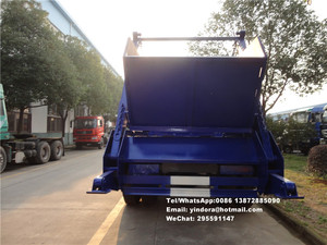 10 Tấn Sinotruk Howo Rác Collector Thùng Chứa Công Nghiệp Và Thủy Lực Swing Arm Truck Đặc Điểm Kỹ Thuật Của Skip Loader - Product Image 4