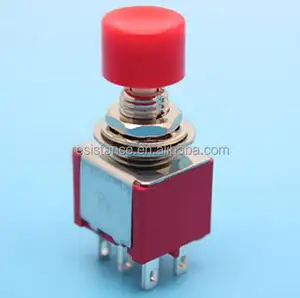 250V DS622 6 Pin Push Button Switch