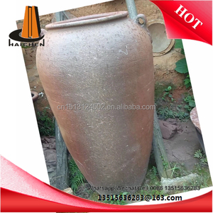 Grande taille extérieur porte en céramique pots de plantes de jardin - Product Image 1