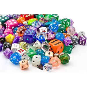 Dados de Juego de Rol (RPG) y D&D de Plástico Impresos a Color con Diseño Nuevo y Personalizado, en Forma Poliedrica, Gran Venta 2024 - Product Image 6