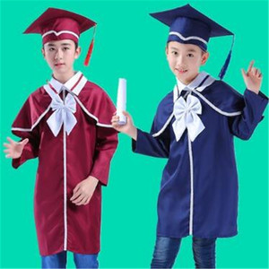 2018 moda europea niños bebé Unisex jardín de infantes vestidos de graduación - Product Image 2