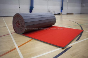 Dollamur flexiroll UWW Aprobado Wrestling Mat/estera de grappling/desplegar estera - Product Image 1
