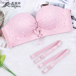 Lace Bra Push Up Bra B Cup Women Underwear kostenloser draht Brassiere White Black Pink Blue 70 75 80 85