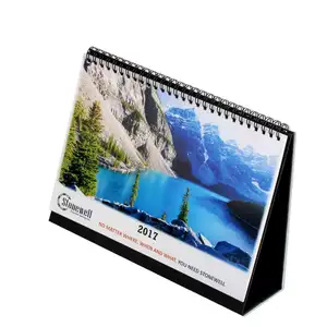 Custom Color Printing High Quality Low Price China Supplier Desk Calendar 2024