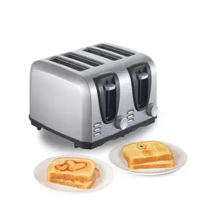 220v retrô 4 fatias hamburger coque toaster